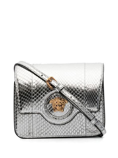 versace silver bag